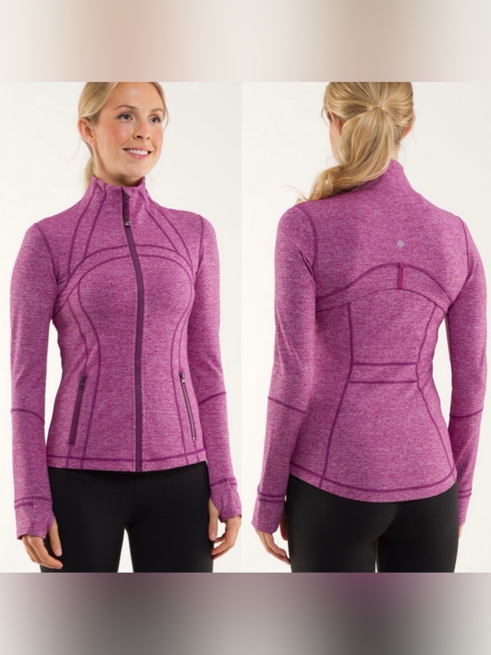 Lululemon Define Jacket Heathered Dew Berry 💜💖